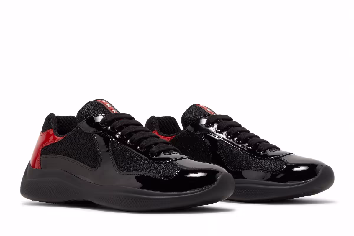 Prada America's Cup Anthracite Red, view 9