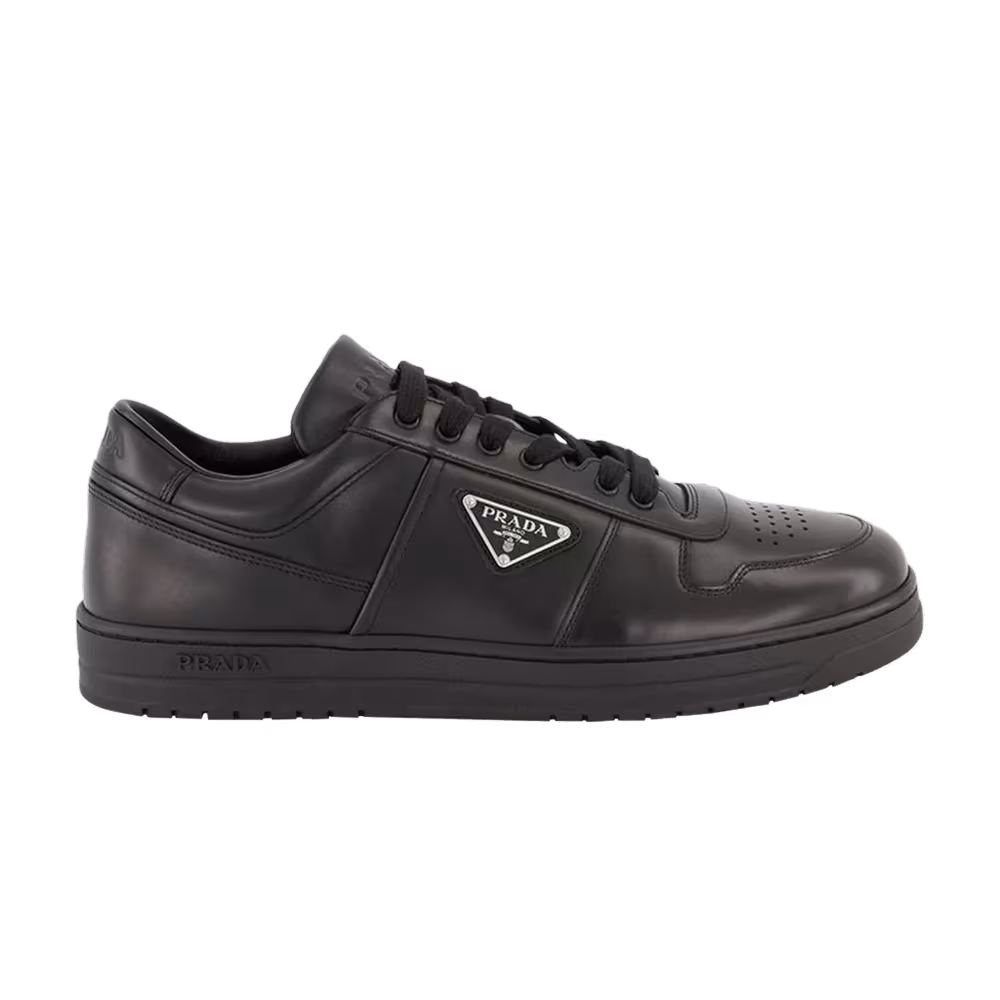 Prada Downtown Lace-Up Sneaker Black