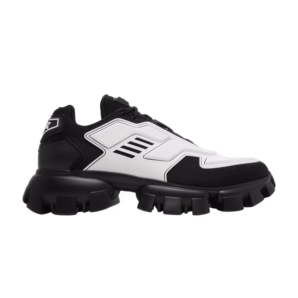 Prada Cloudbust Thunder Knit Black White
