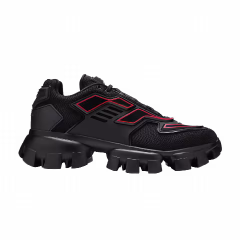 Prada Cloudbust Thunder Knit 'Black Red'