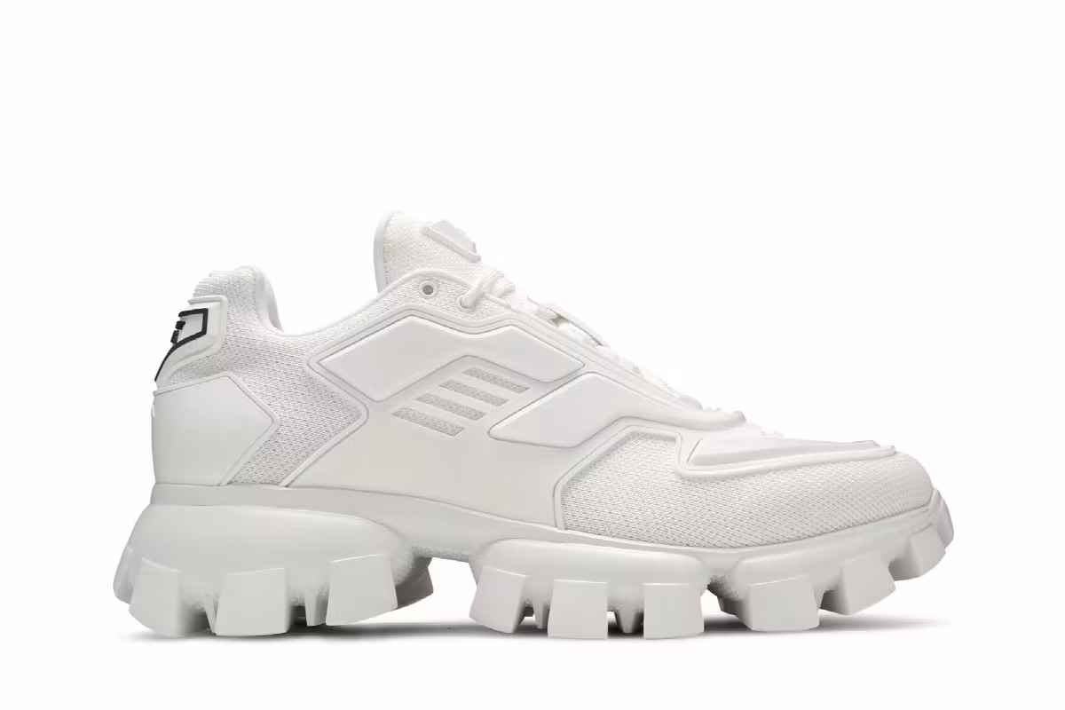 Prada Cloudbust Thunder Knit White, view 2