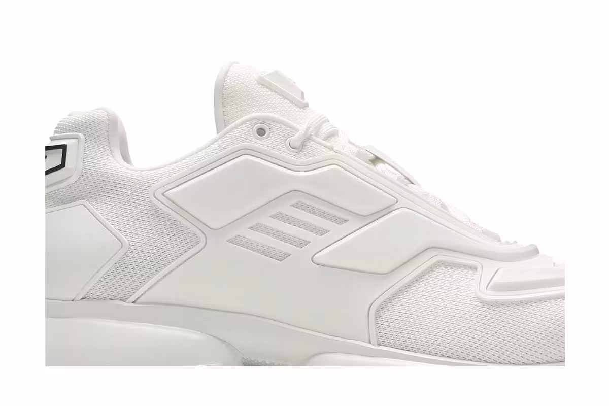 Prada Cloudbust Thunder Knit White, view 3