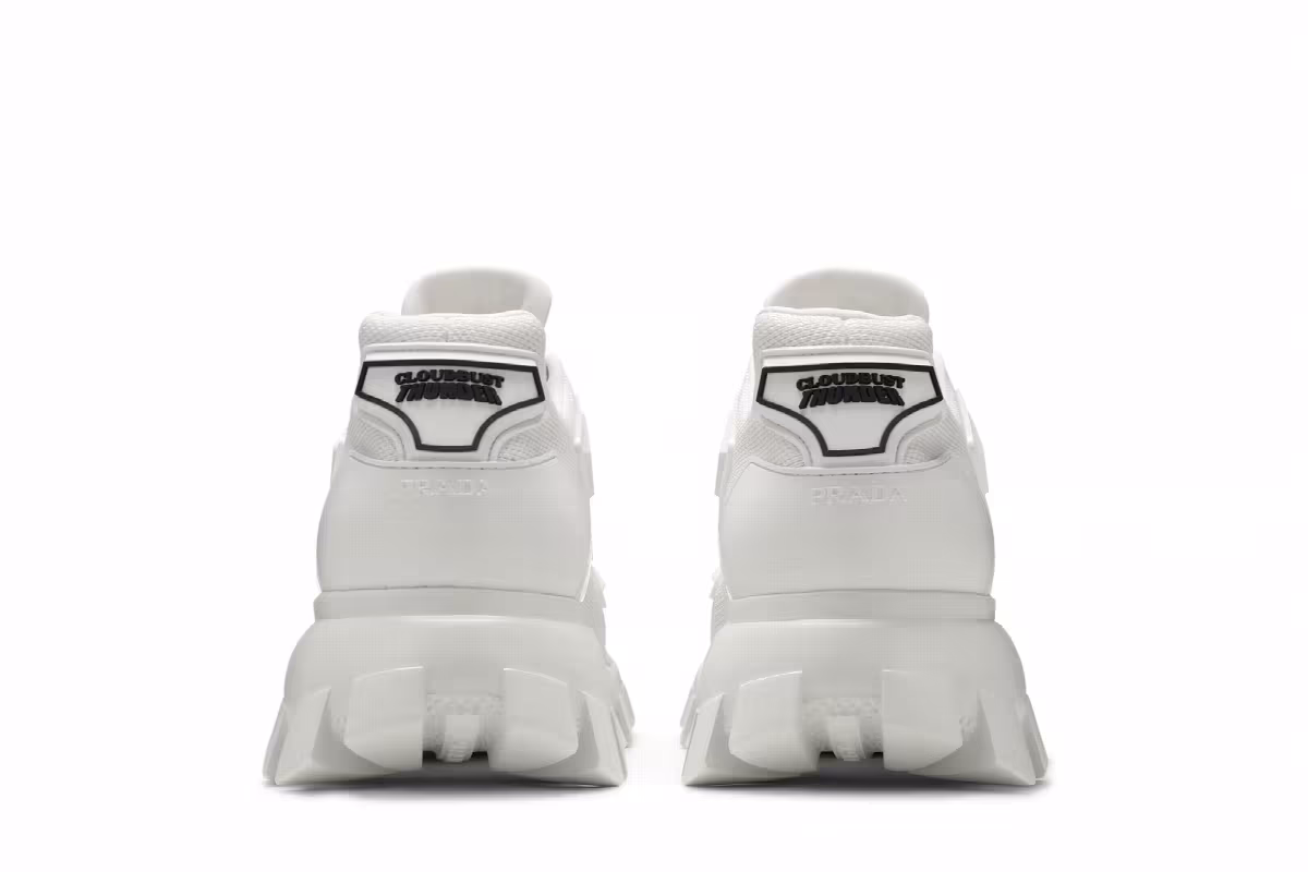 Prada Cloudbust Thunder Knit White, view 7