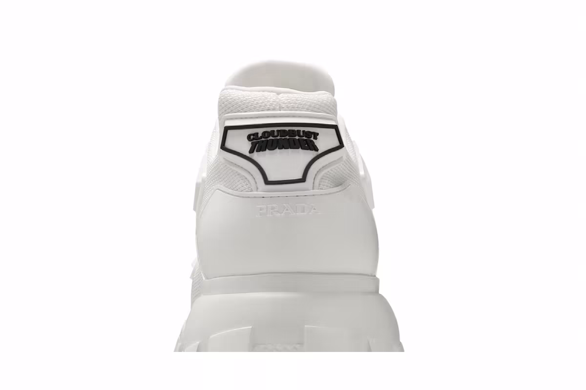 Prada Cloudbust Thunder Knit White, view 8