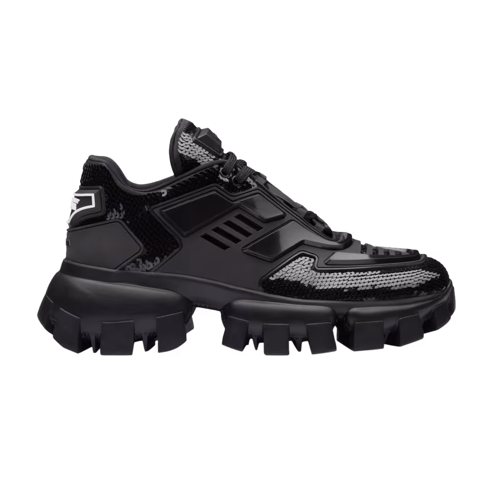 Prada Women's Cloudbust Thunder Sequin - Black