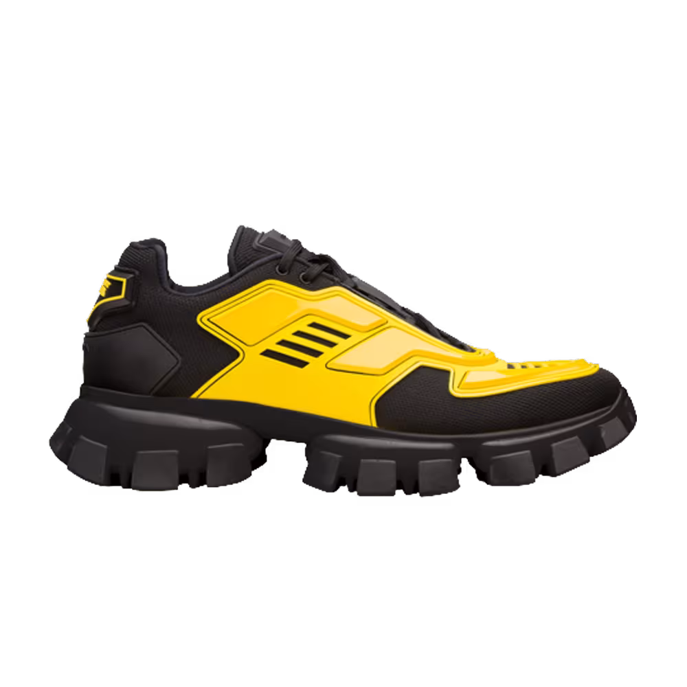 Prada Cloudbust Thunder Knit Black Yellow