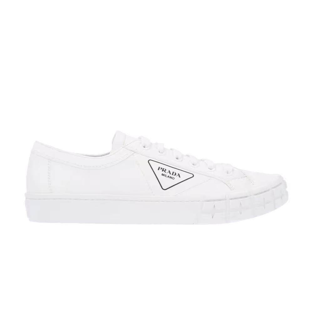 Prada Gabardine Wheel Low White