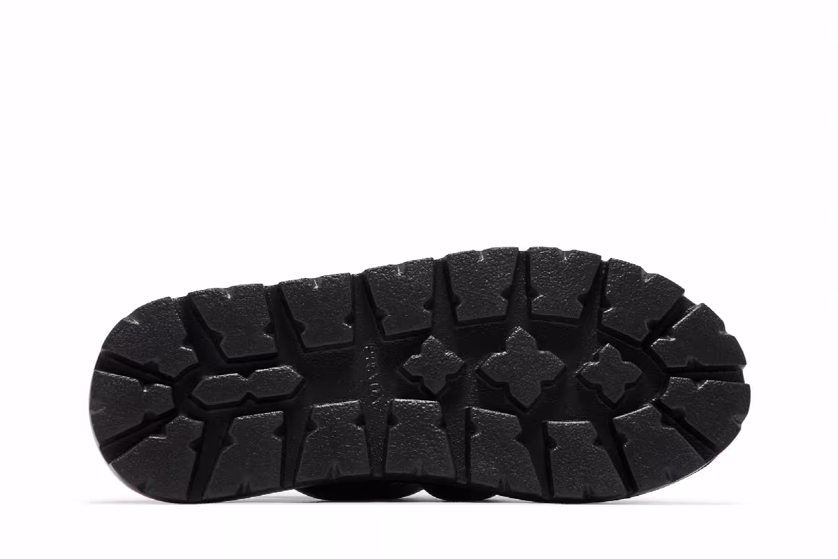 Prada Women's Nappa Sandal Black, view 5