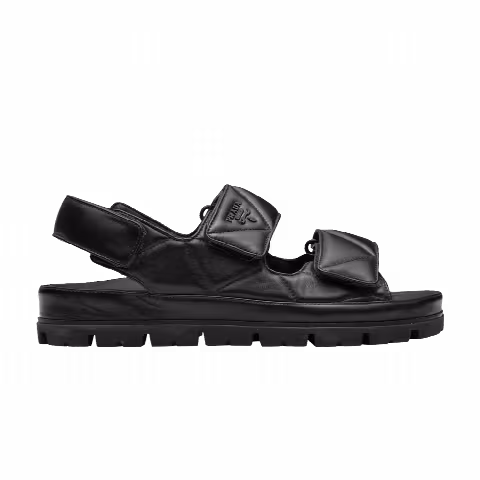 Prada Wmns Padded Nappa Sandal 'Black'