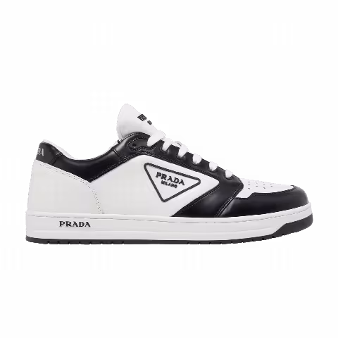 Prada New Avenue Leather Low 'White Black'