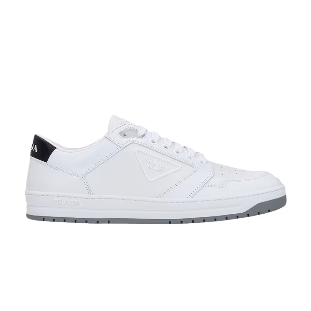 Prada New Avenue Leather Low White