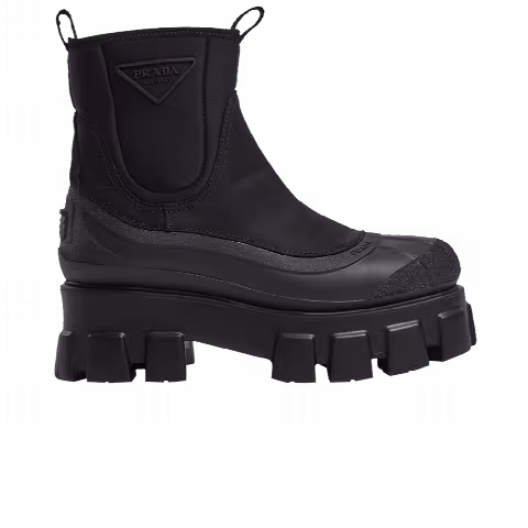 Prada Wmns Monolith Duck Boot 'Black'