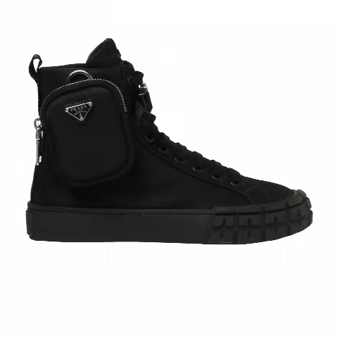 Prada Wmns Wheel Re-Nylon High 'Black'