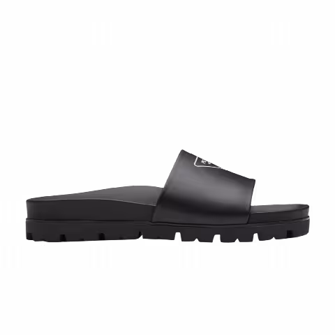 Prada Leather Sandal 'Black'