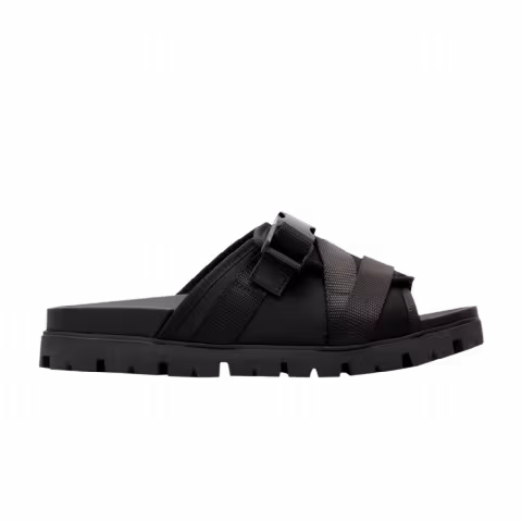 Prada Buckled Slide 'Black'