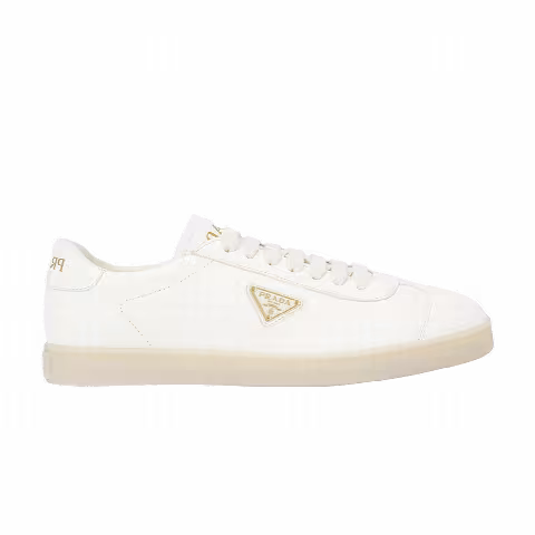 Prada Deerskin Leather Sneaker 'Ivory'