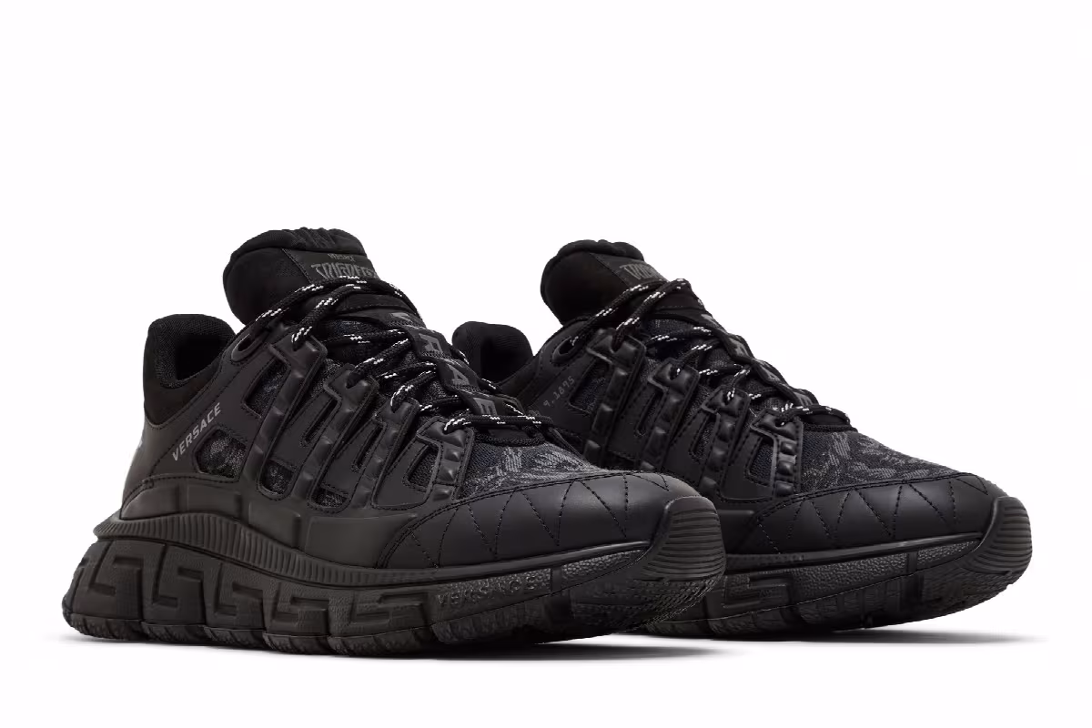 Versace Trigreca Barocco Black, view 9