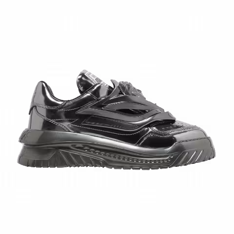Versace Odissea Caged Rubber Medusa Sneaker 'Metallic Grey'