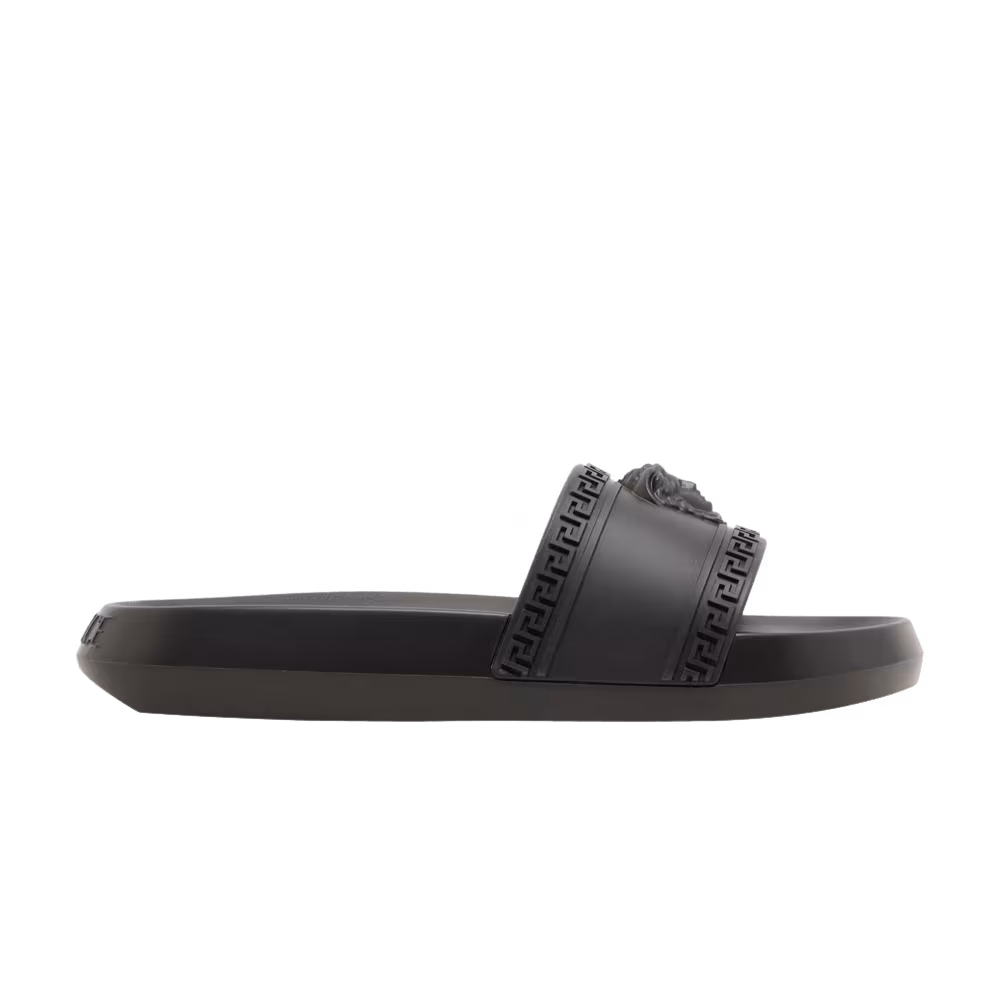 Versace Palazzo Medusa Pool Slide Black
