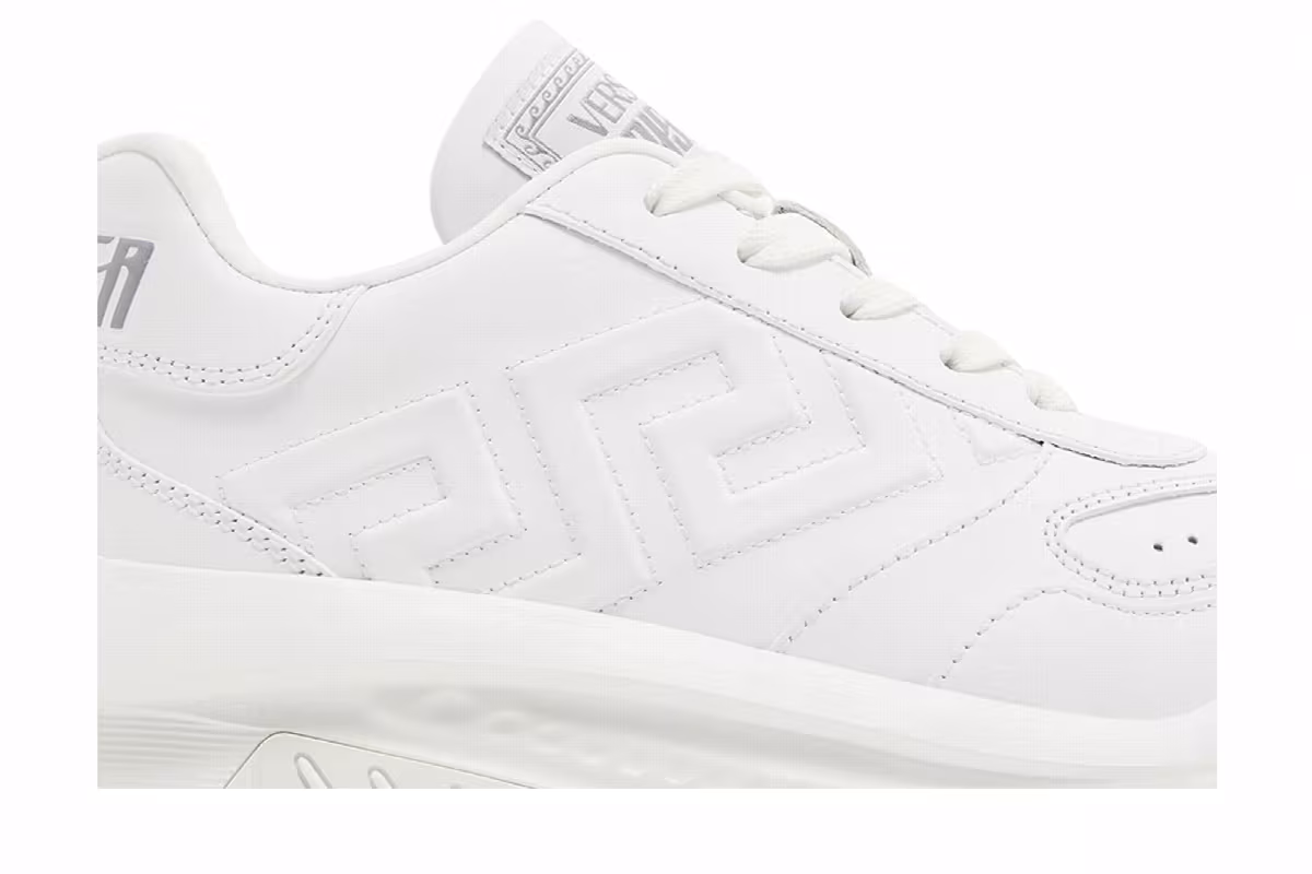 Versace Women's Greca Odissea Sneaker White, view 3
