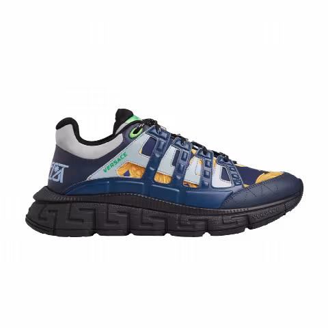 Versace Trigreca 'Blue Black'