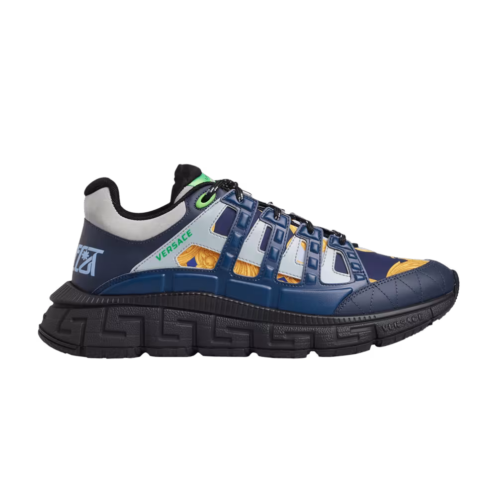 Versace Trigreca Blue Black