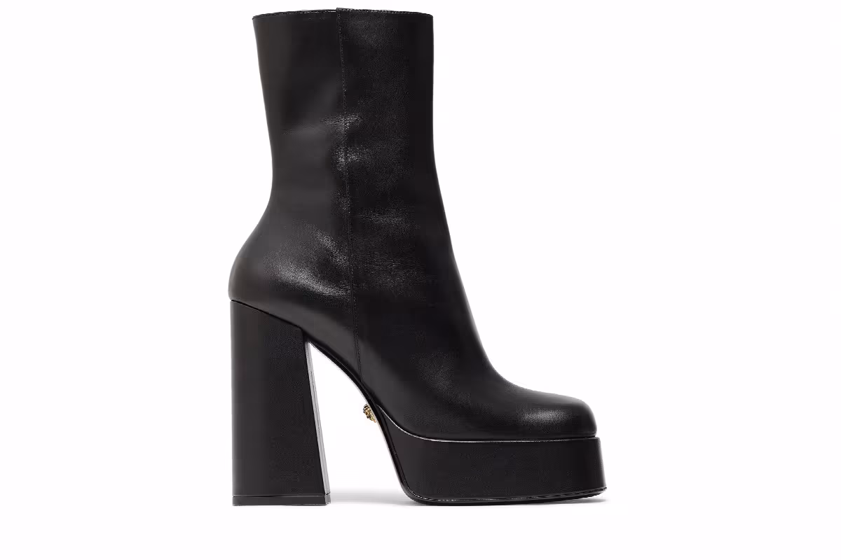 Versace Women's Aevitas Platform Boot Black, view 2
