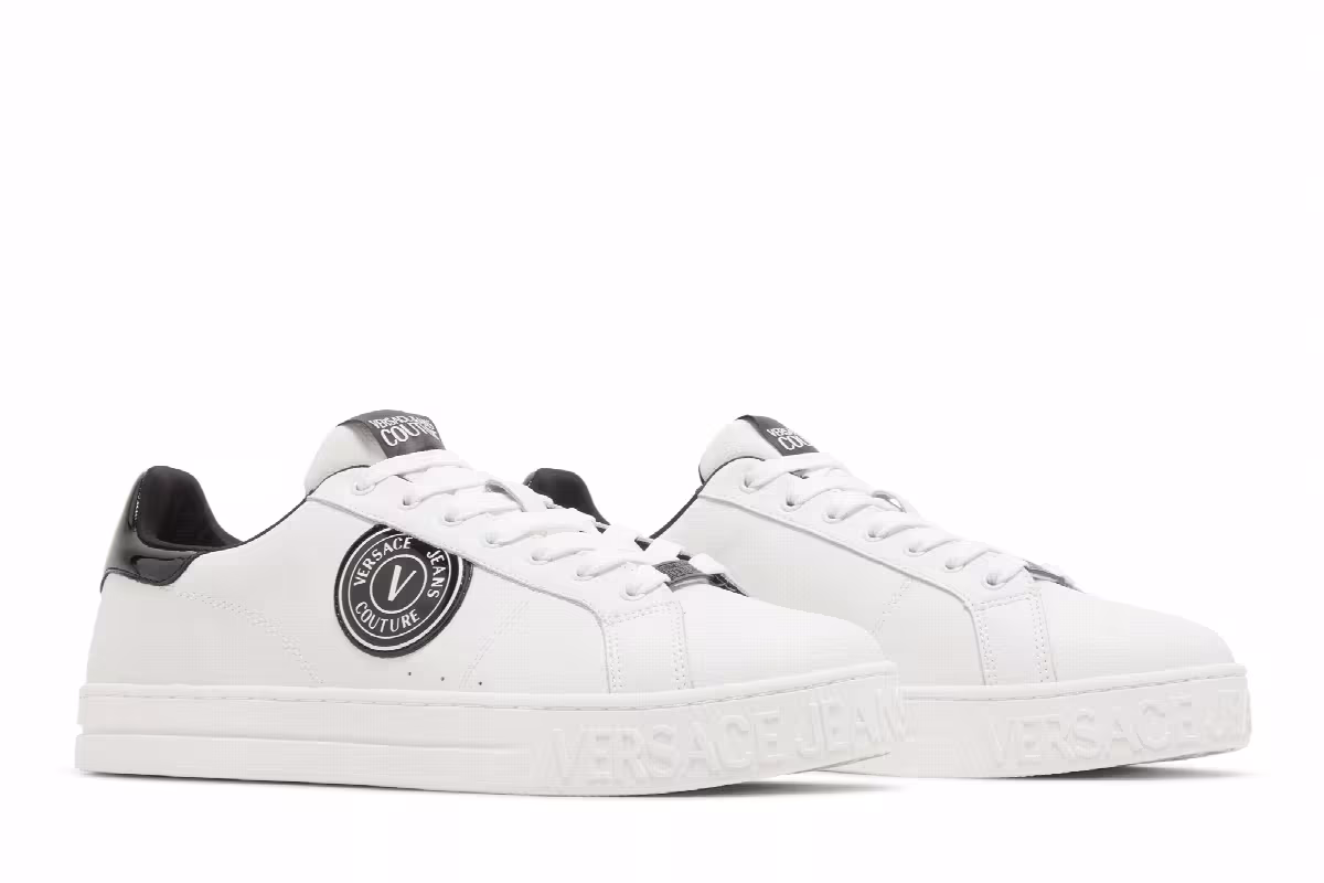 Versace Court 88 White Black, view 9