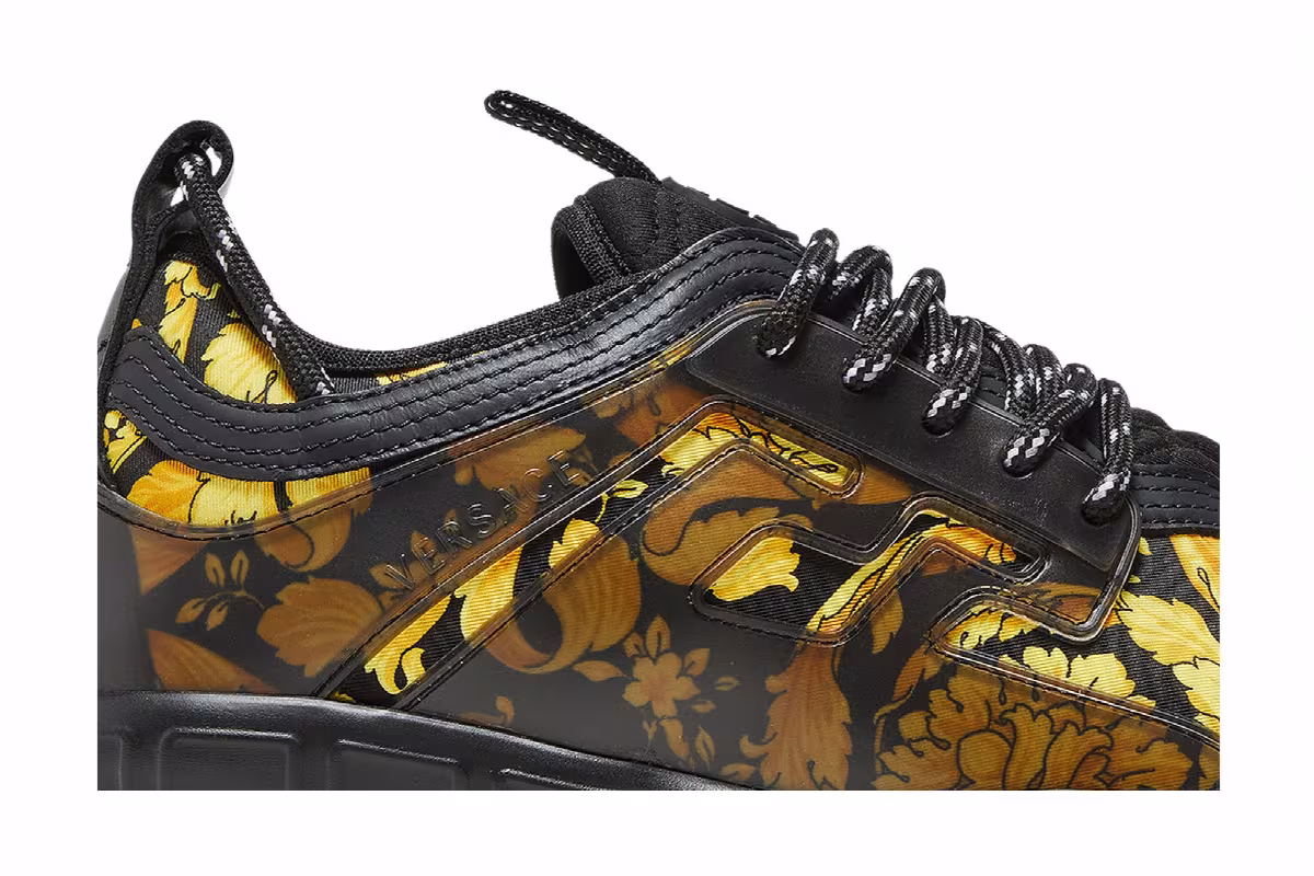 Versace Chain Reaction Barocco Print - Black Gold, view 3