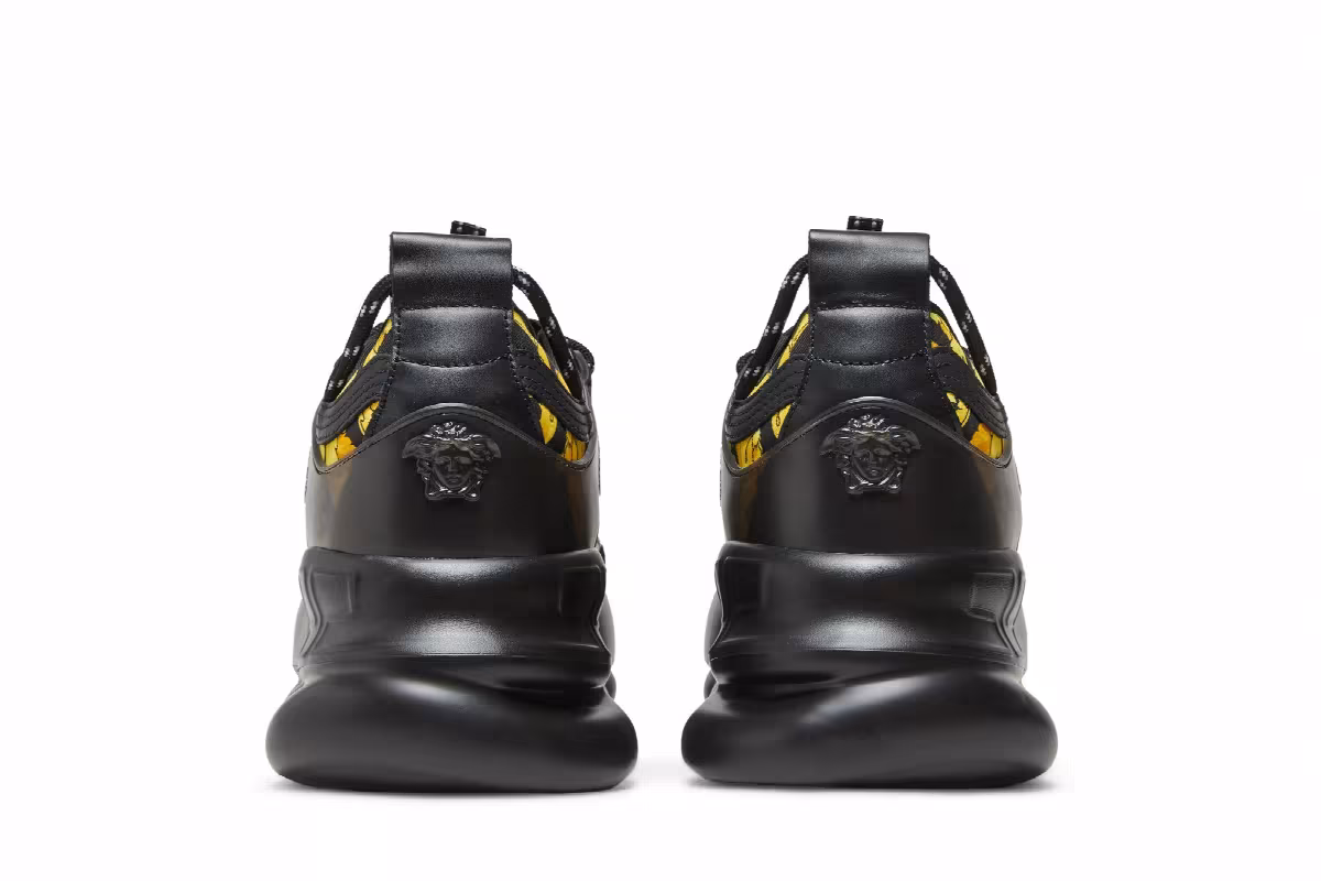 Versace Chain Reaction Barocco Print - Black Gold, view 7