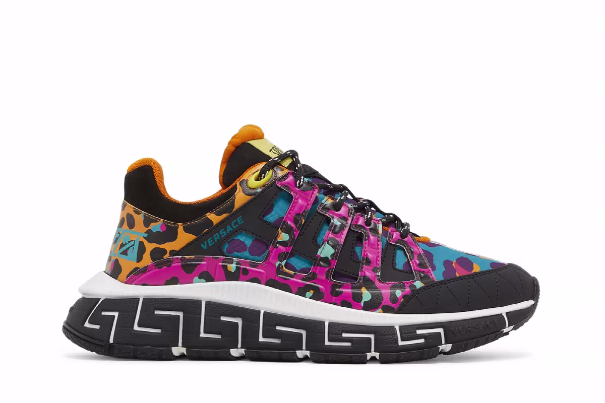 Versace Trigreca Pink Leopard, view 2