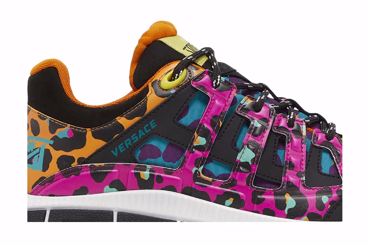 Versace Trigreca Pink Leopard, view 3