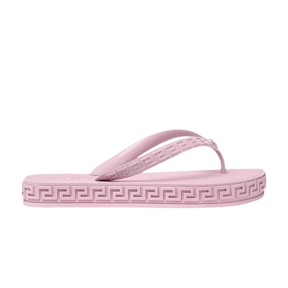 Versace Women's Greca Sandal Light Pink
