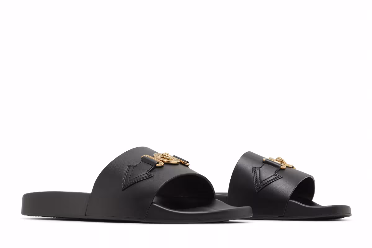 Versace Medusa Biggie Slide Black, view 9