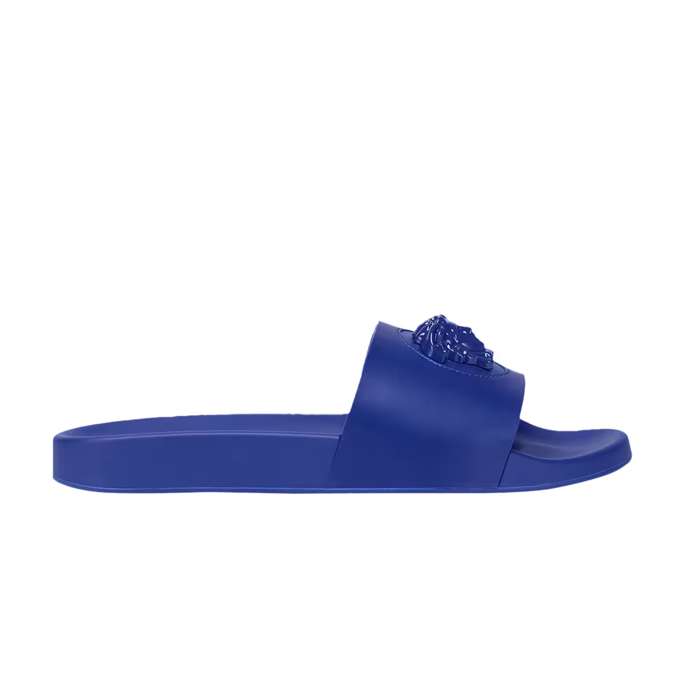 Versace La Medusa Slide Royal Blue