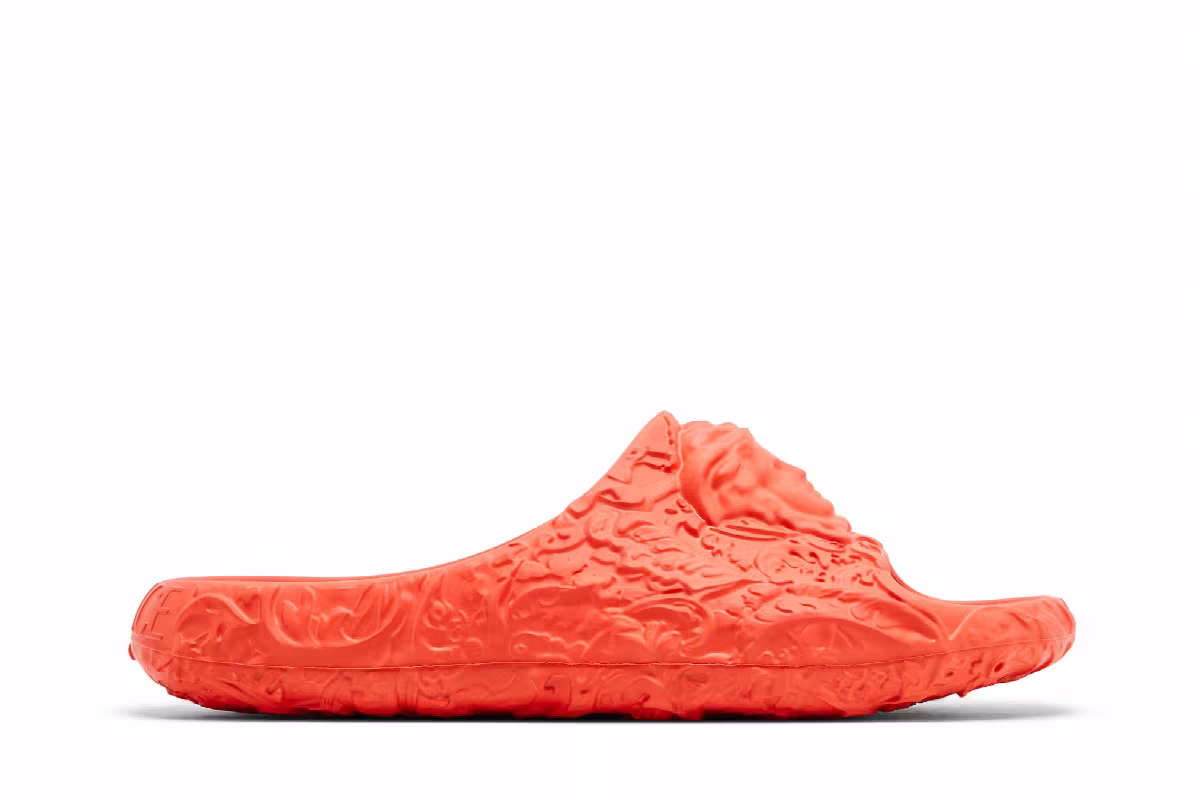 Versace Dimension Pool Slide Orange, view 2