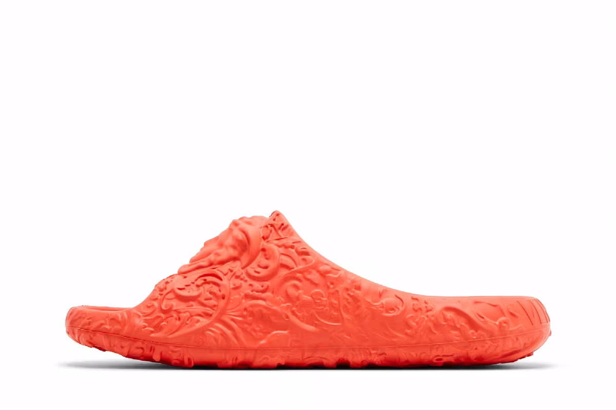 Versace Dimension Pool Slide Orange, view 4