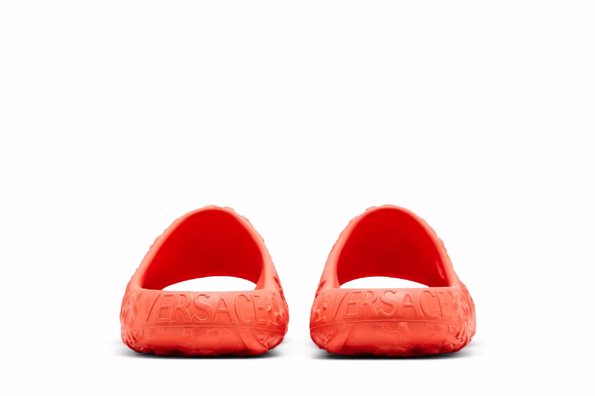 Versace Dimension Pool Slide Orange, view 7