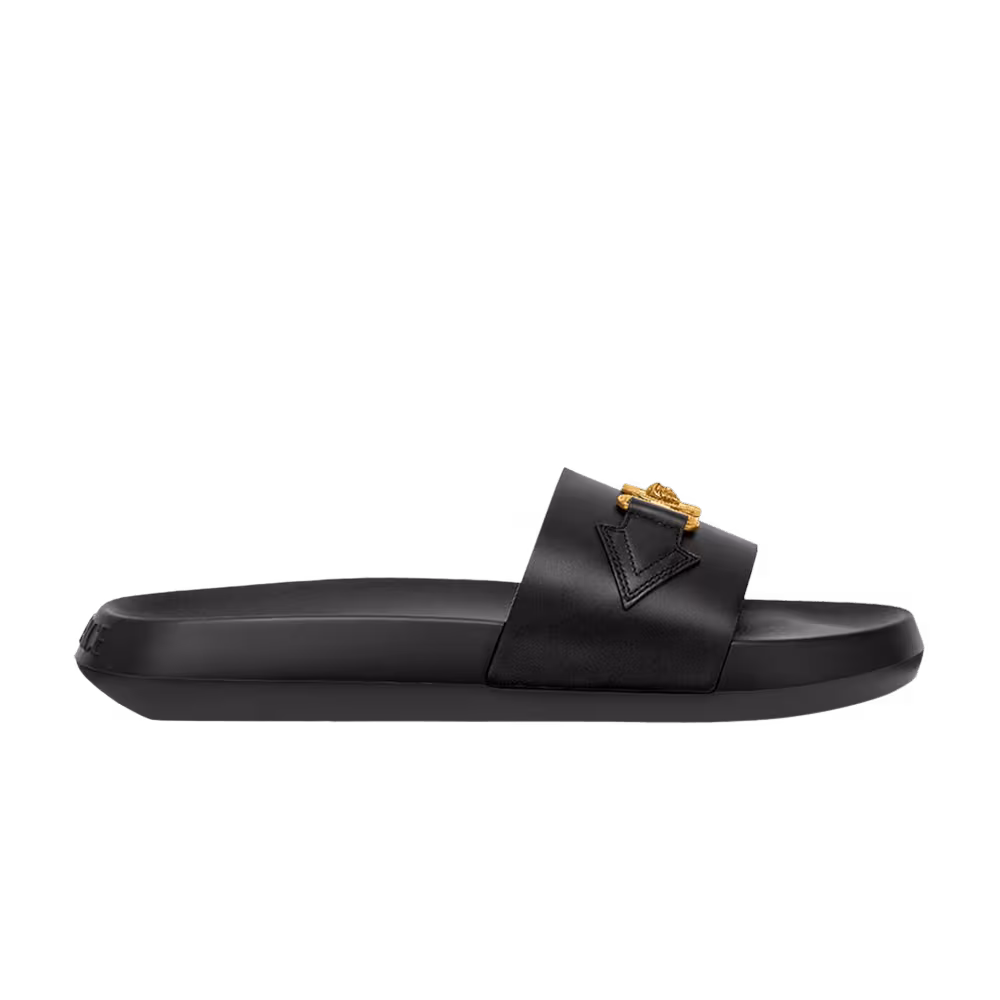 Versace Slide Black Gold
