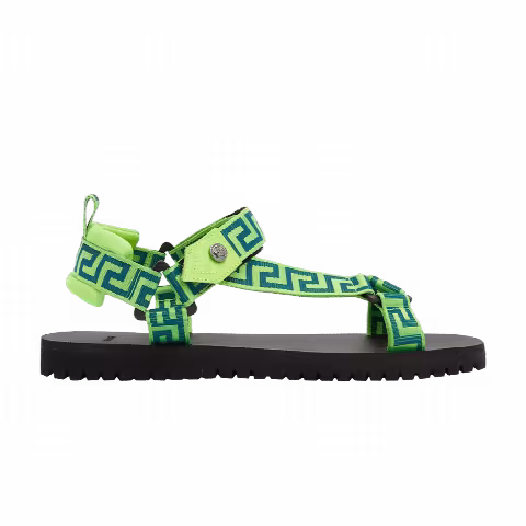 Versace La Greca Sandal 'Neon Green'