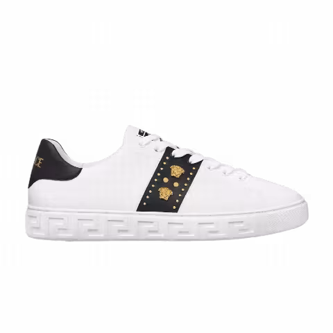 Versace Greca Sneaker 'Studded Greek - White'