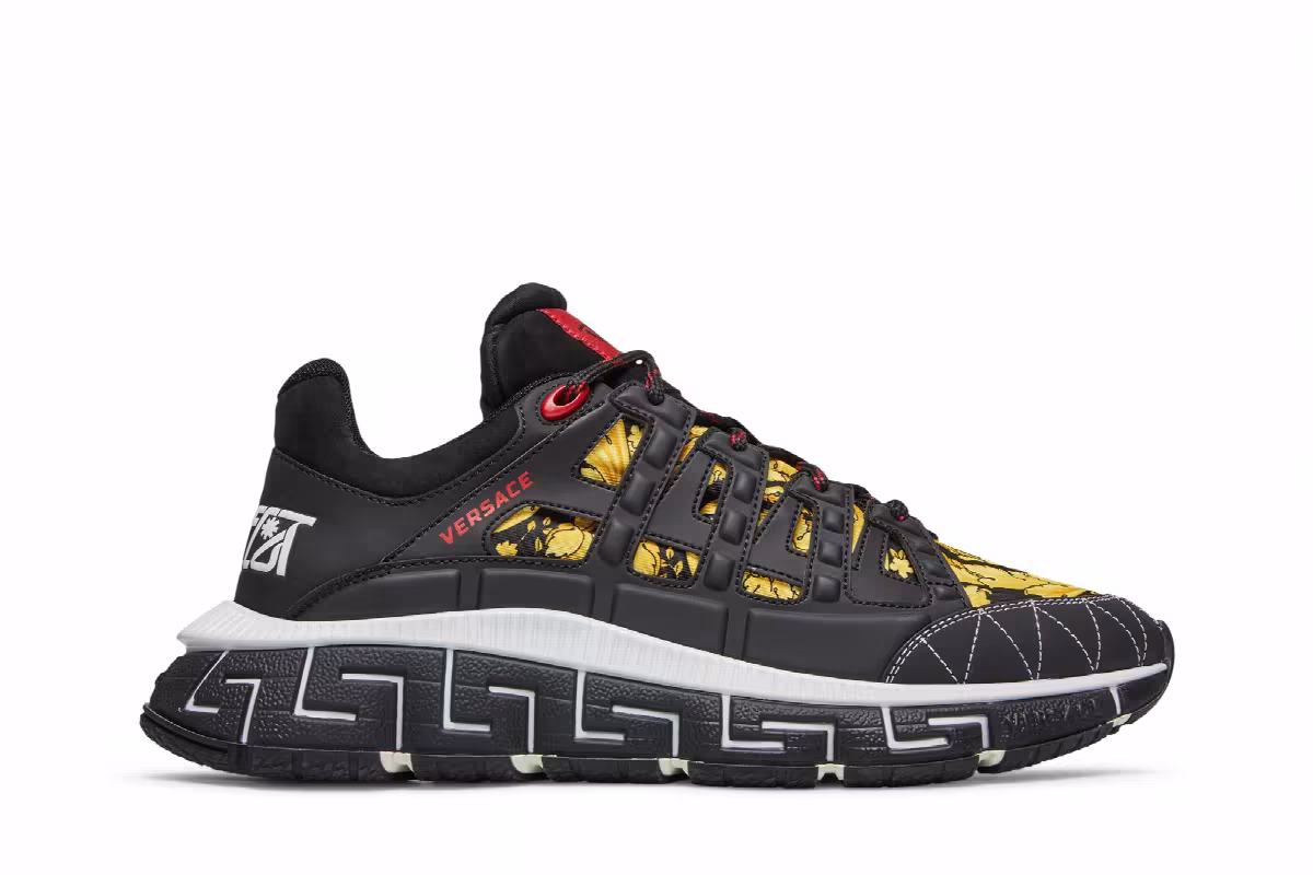 Versace Trigreca Barocco Print - Black, view 2