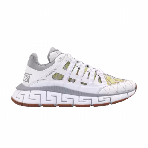Versace Wmns Trigreca 'Barocco Print - White' 2020