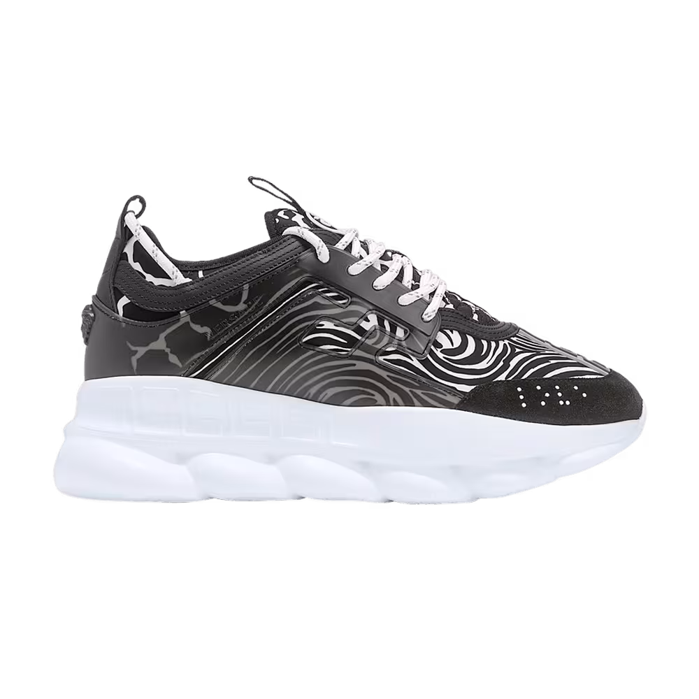 Versace Women's Chain Reaction Zebra Print