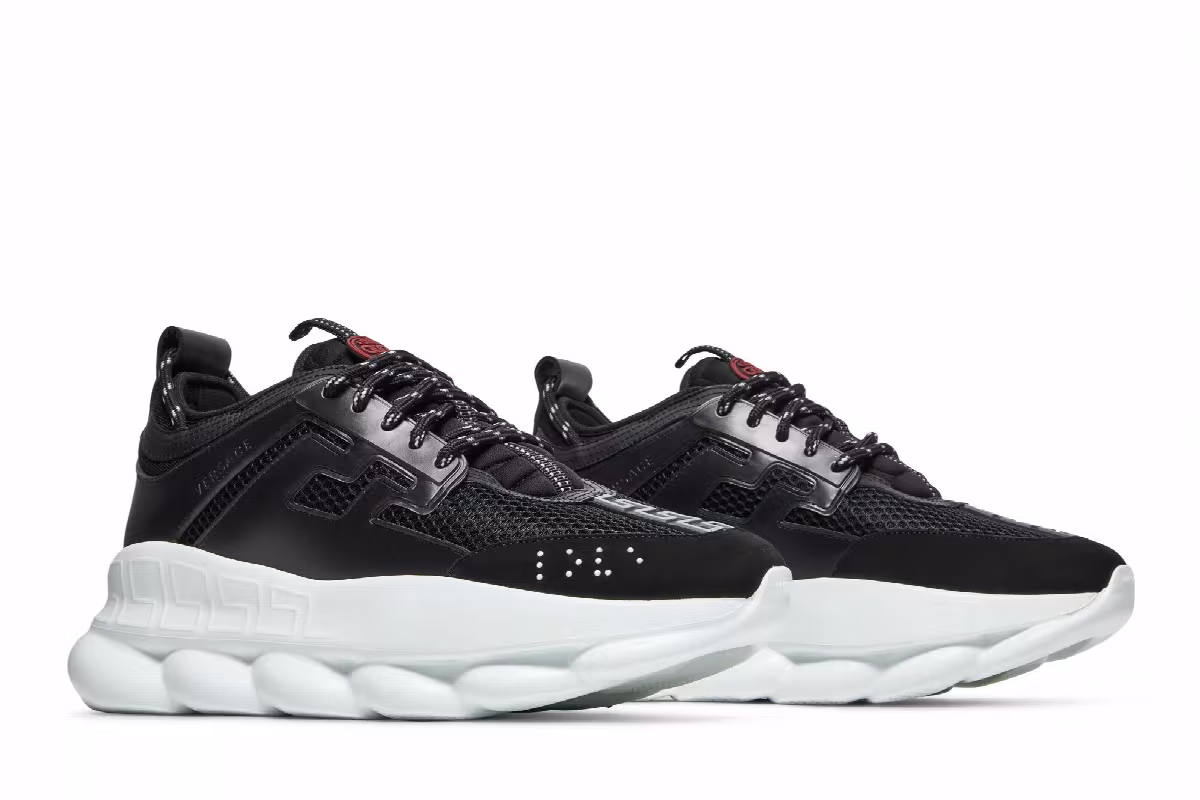 Versace Chain Reaction Black Mesh, view 9