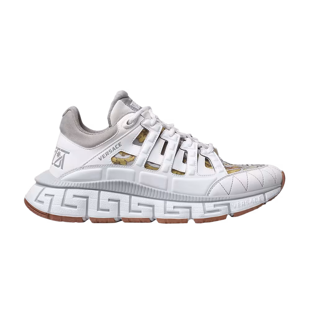 Versace Women's Trigreca Barocco Print - White 2021