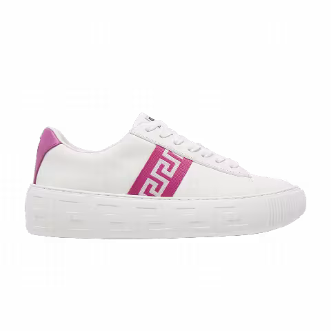 Versace Wmns Greca 'White Pink'