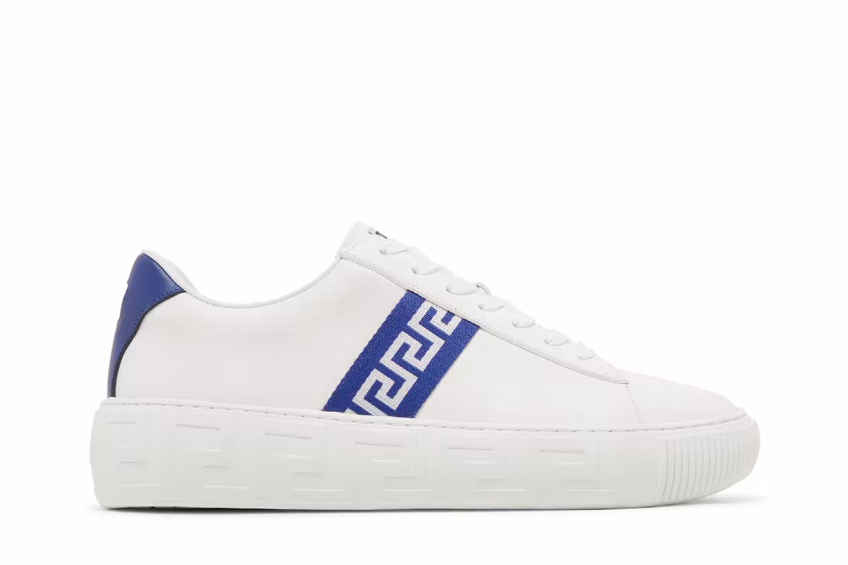 Versace Greca Sneaker Blue White, view 2