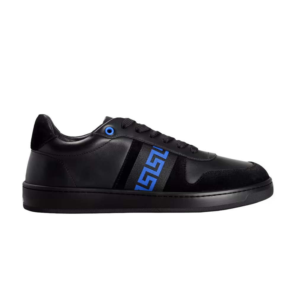 Versace La Greca Sneaker Black Blue