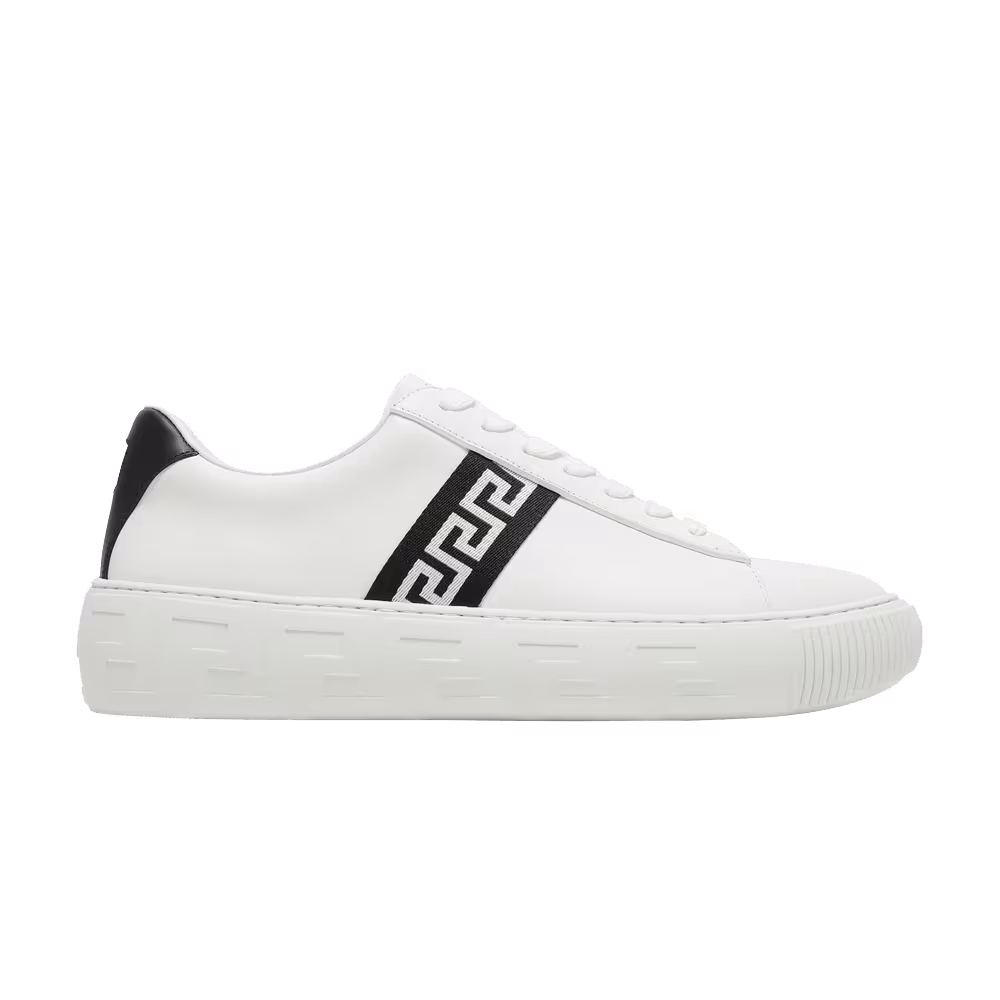 Versace Greca Sneaker White Black